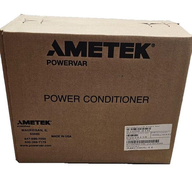 10pcs Ametek Powervar .65 Power Conditioner Surge Protection ABC065-11 120V .65A