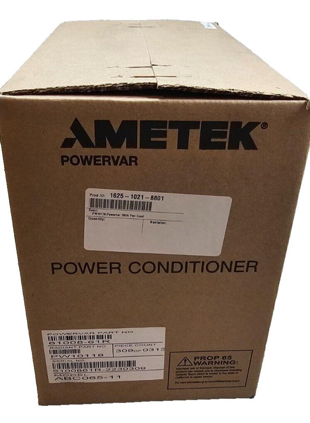 10pcs Ametek Powervar .65 Power Conditioner Surge Protection ABC065-11 120V .65A