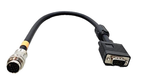 C2G RapidRun VGA Flying Lead Multi-Format Audio/Video Cable 1.5ft VGA Male 60081