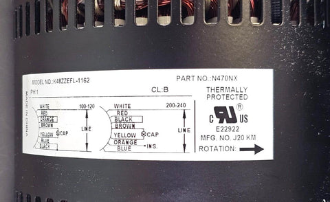 Gast 87R647 Rocking Dual Piston Air Compressor, Oil-Less, 1/2HP, 50PSI, NEW OEM