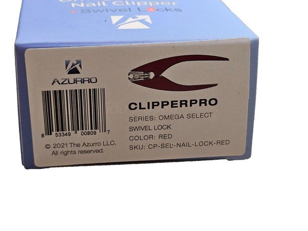 Premium CLIPPERPRO Fingernail Clippers, Ergonomic, Swivel Head, Professional