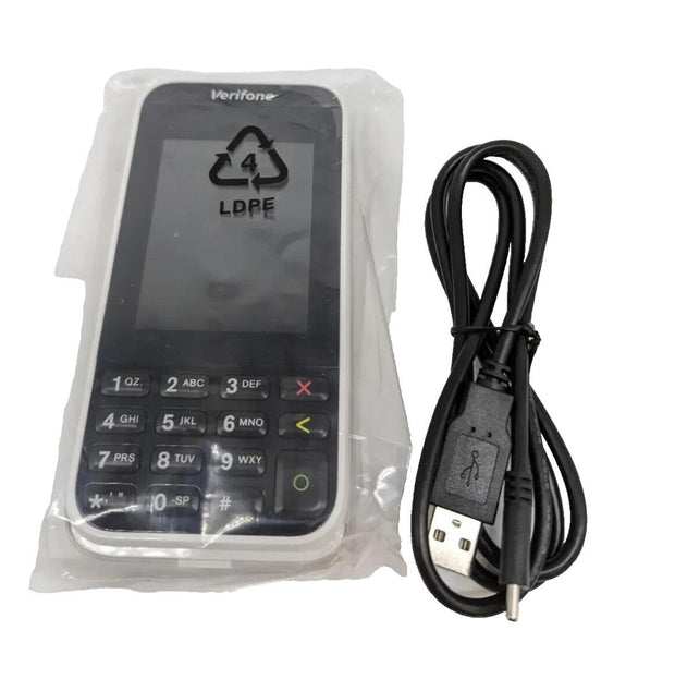 Verifone E285 M087-500-14-WWA Mobile Payment Device Wi-Fi/BT 512MB