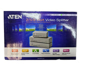 Aten VS-94A 4-Port Video Splitter VGA, 4:1, Cascadable, 1920x1440@60Hz, 350Mhz