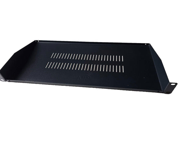 New Cantilever Server Shelf, Vented, 19", 1U, 8" Depth (210mm), 44lb, Black