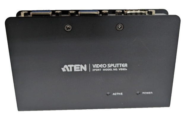 New Aten VS82A 2/4-Port VGA Video Splitter, 1920x1440 High Def, Complete