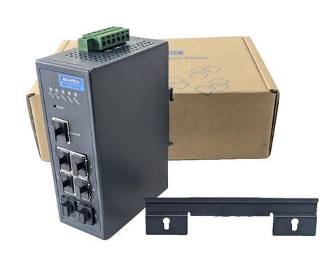 New Advantech EKI-7706G 4GE + 2SFP Managed Ethernet Switch EKI-7706G-2FI-AE