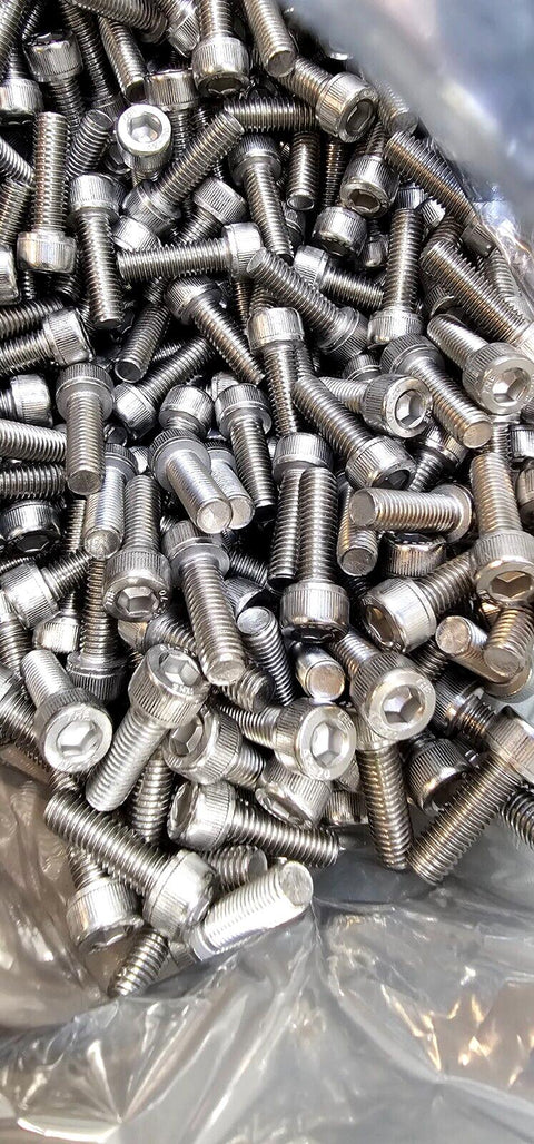 478PCS 910121 M8X25mm Long, Socket Head Cap Screws, Stainless Steel, Full Thread