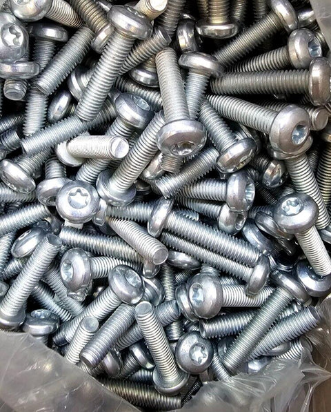 1678PCS 949625 M8X35mm Long, Torx, Pan Head Machine Screws, Zinc Plated Steel