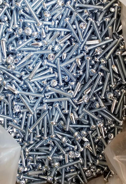 3000PCS M2.5X16mm Long, Torx, Pan Head Machine Screws Zinc Steel, ISO7045