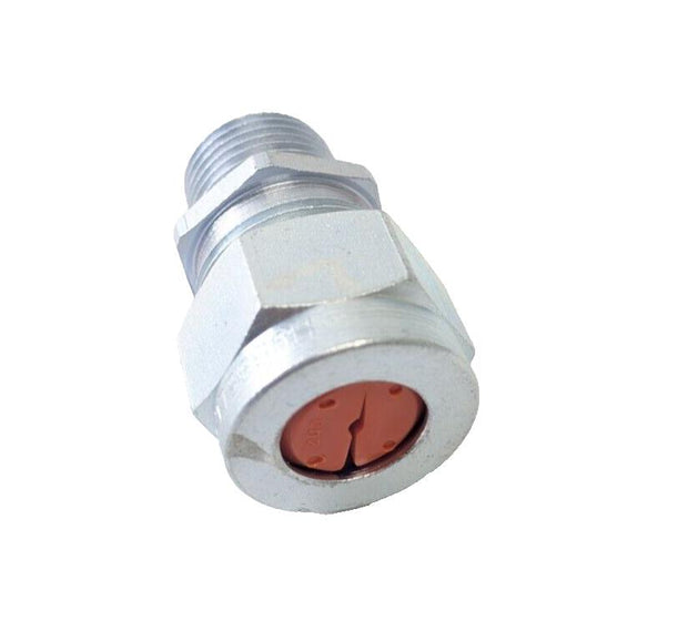 Hubbell SHC1020ZP Liquid Tight Cord Connector Steel 1/2" MNPT 0.13" to 0.19"