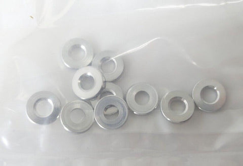 50 PCS RAF M0651-4-AL Aluminum Electronic Spacers Washers 10xmm OD4.3mm ID