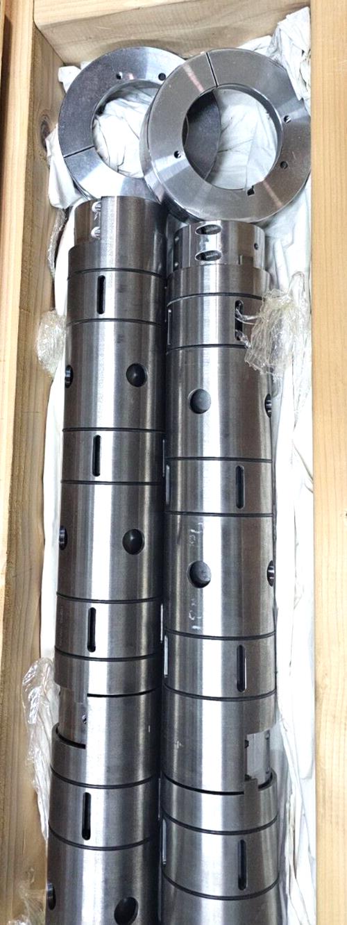 Lot 2 CG Bretting Manufacturing Knife Roll Inner Tube Assembly - Refurbished