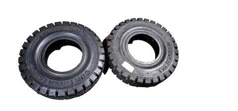 Pair of Continental CSE-Robust SC18 SIT TL Heavy Machinery Tires 25.84x7.22in