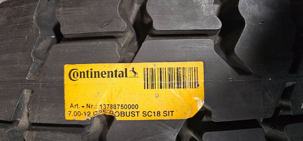 Pair of Continental CSE-Robust SC18 SIT TL Heavy Machinery Tires 25.84x7.22in