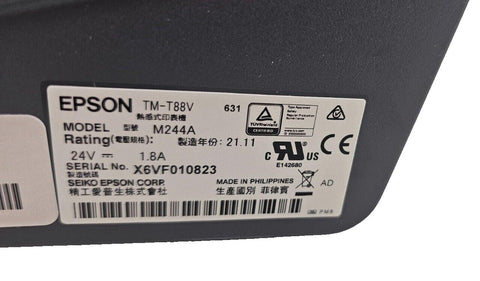 Epson Thermal Receipt Printer TMT88V Thai Support Serial/Parallel/USB/Ethernet