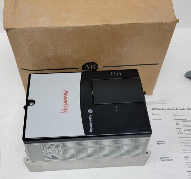 New 2022 Allen-Bradley PowerFlex 70 20AD011A0AYNANC0 AC Drive 7.5HP 480V 11A 3Ph