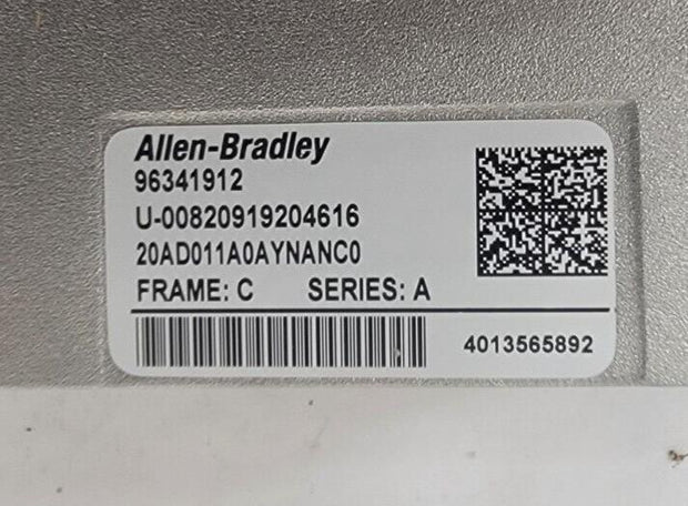 New 2022 Allen-Bradley PowerFlex 70 20AD011A0AYNANC0 AC Drive 7.5HP 480V 11A 3Ph