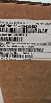 NCR 7878 High Performance Bi-Optic Scanner/Scale (Release 2) 7878-2001-9090