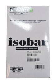 Tripp Lite ISOBAR2-6 2 Outlet Surge Protector Suppressor 1410 Joules A10 50/60Hz