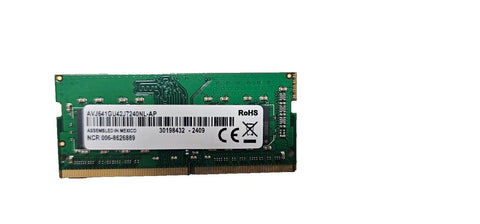 NCR RealPOS 8GB DDR4 SDRAM Upgrade Kit, SODIMM. 2133Mhz Avant AVJ641GU42J7240NL