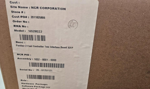 NIB NCR Panther 2 Fuel Controller Two Interface Board 32FP 1652-8001-0000