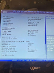 New NCR P1235 PCAP Touch Display POS PC Base System 1.6Ghz, 4GB, 60GB SSD, W10