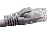 100ft Cat5e Snagless Unshielded (UTP) Ethernet Network Patch Cable - Gray RJ45