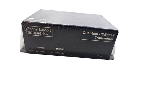 New PULSE EIGHT P8 TD Custom Quantum HDBaseT Transmitter P8-HDBT-P-TX w/ PSU