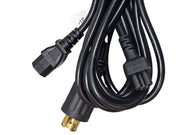 10ft NEMA Twist-lock Y Splitter Power Cord L5-15P to C13+C5 125/250V 7A