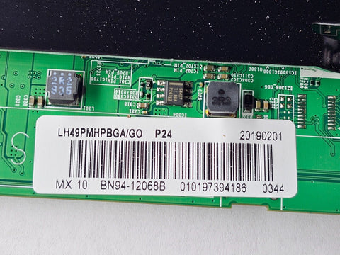 SAMSUNG BN94-12068B MAIN BOARD FOR LH49PMHPBGA/G0 Pulled from PM49H