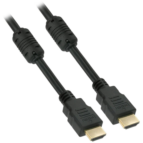 Lot 5 15ft High Speed HDMI Cable w/ Ethernet, Ferrite Cores CL3, 4K@60Hz, Gold