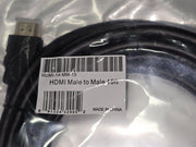 Lot 5 15ft High Speed HDMI Cable w/ Ethernet, Ferrite Cores CL3, 4K@60Hz, Gold