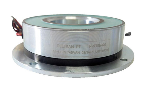 Deltran RAB-40B24-M30 24V 26W Permanent Electromagnetic Clutch w/ Long Hub