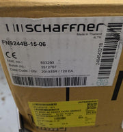 New Schaffner FN9244B-12-06 250V 12A EMC/EMI IEC Inlet Filter Power Receptacle