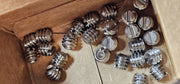 200PCS 94025A145 18-8 Stainless Steel Slotted Cup-Point Set Screws 1/4"-20, 18-8