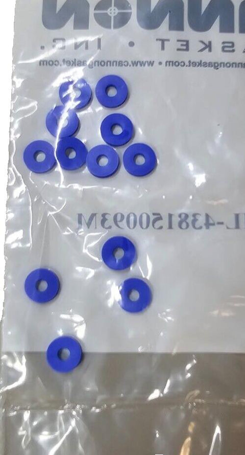 50PCS 91367A944 #8 Chemical-Resistant Fluorosilicone Sealing Washer EM Dampers