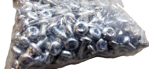 3269PCS 949206 M6X12mm Long, Torx, Pan Head Machine Screws, Zinc Plated Steel