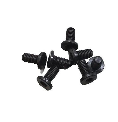 100PCS 90358A001 Ultra-Low-Profile Socket Head Screws M3x0.50, 6mm L, Black Oxid