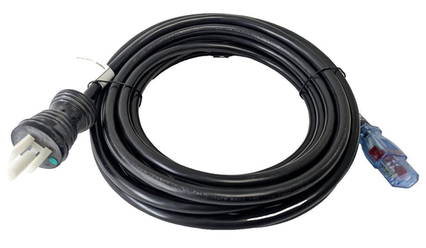 25Ft Quail C13 Auto-Lock 14AWG Nema 5-15P to IEC-60320-C13 125V/15A Power Cord