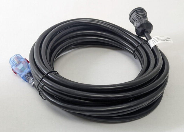 25Ft Quail C13 Auto-Lock 14AWG Nema 5-15P to IEC-60320-C13 125V/15A Power Cord