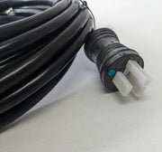 25Ft Quail C13 Auto-Lock 14AWG Nema 5-15P to IEC-60320-C13 125V/15A Power Cord