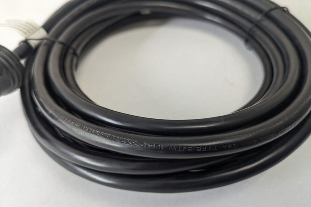 25Ft Quail C13 Auto-Lock 14AWG Nema 5-15P to IEC-60320-C13 125V/15A Power Cord