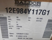 Baldor Super-E 30HP 230/460V 78/39A 1180RPM 3Ph 60Hz 324T DZ Marine Grade Motor