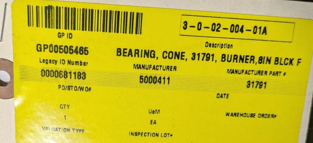 Maxon Industrial Arc Cone Bearing Burner Core, 8", Outokumpu 310S/4845 SS