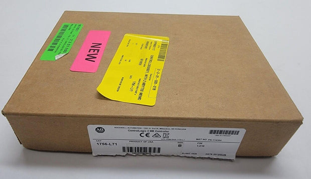 Allen-Bradley 1756-L71 SER B CompactLogix 2MB Controller Allen Bradley 1756 L71