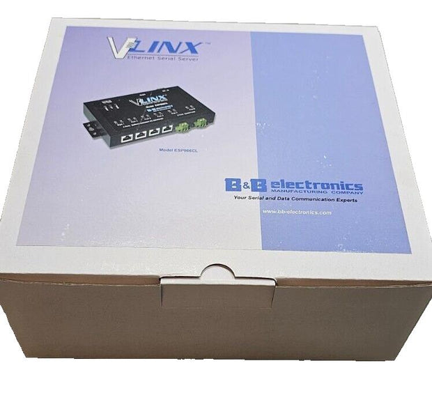 New Vlinx Ethernet Serial Server ESP906CL RS-232, RS-422, RS-485, 6 LAN Ports