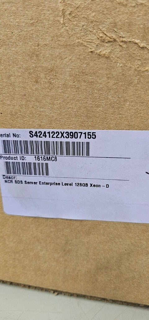 New Supermicro SDS Server, 1U, Xeon D-2146NT, 128GB RAM, 3.84TB PM893 SSD, W10