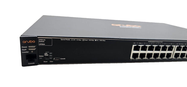 New, Sealed HPE Aruba J9782A 2530-24 24 Port 4SFP Managed Network Switch Rackmnt