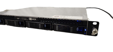 New NCR S600 1U NAS Server, i5-8500T, 16GB DDR4, 1x 500GB, W10P 4xLFF Rackmount