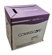 Commscope CS24P Cat5E U/UTP CPK 1KFT Network Ethernet Cable Plenum White /1000ft